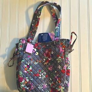 Vera Bradley Glenna Satchel Hope Blooms New